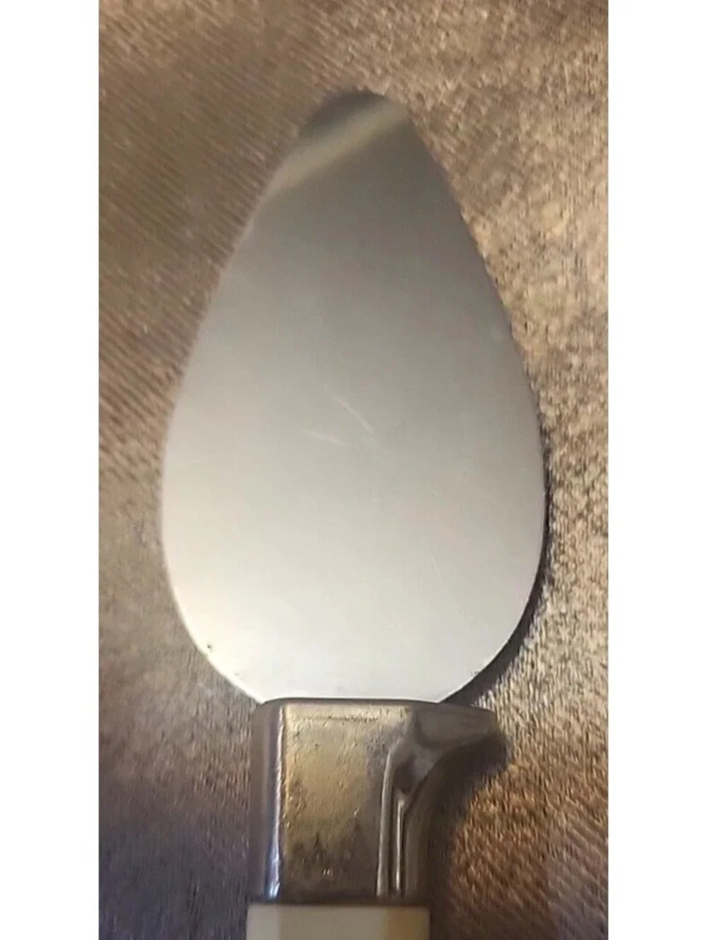 Vintage Cheese Spreader with Cool Decorative Handle Great Condition